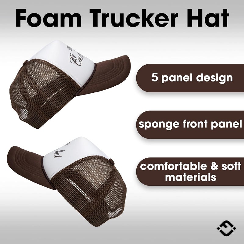 Funky Junque Premium Mesh Snapback Trucker Hat - Stylish Comfort for All - Patriotic, Humor & More - Image 3